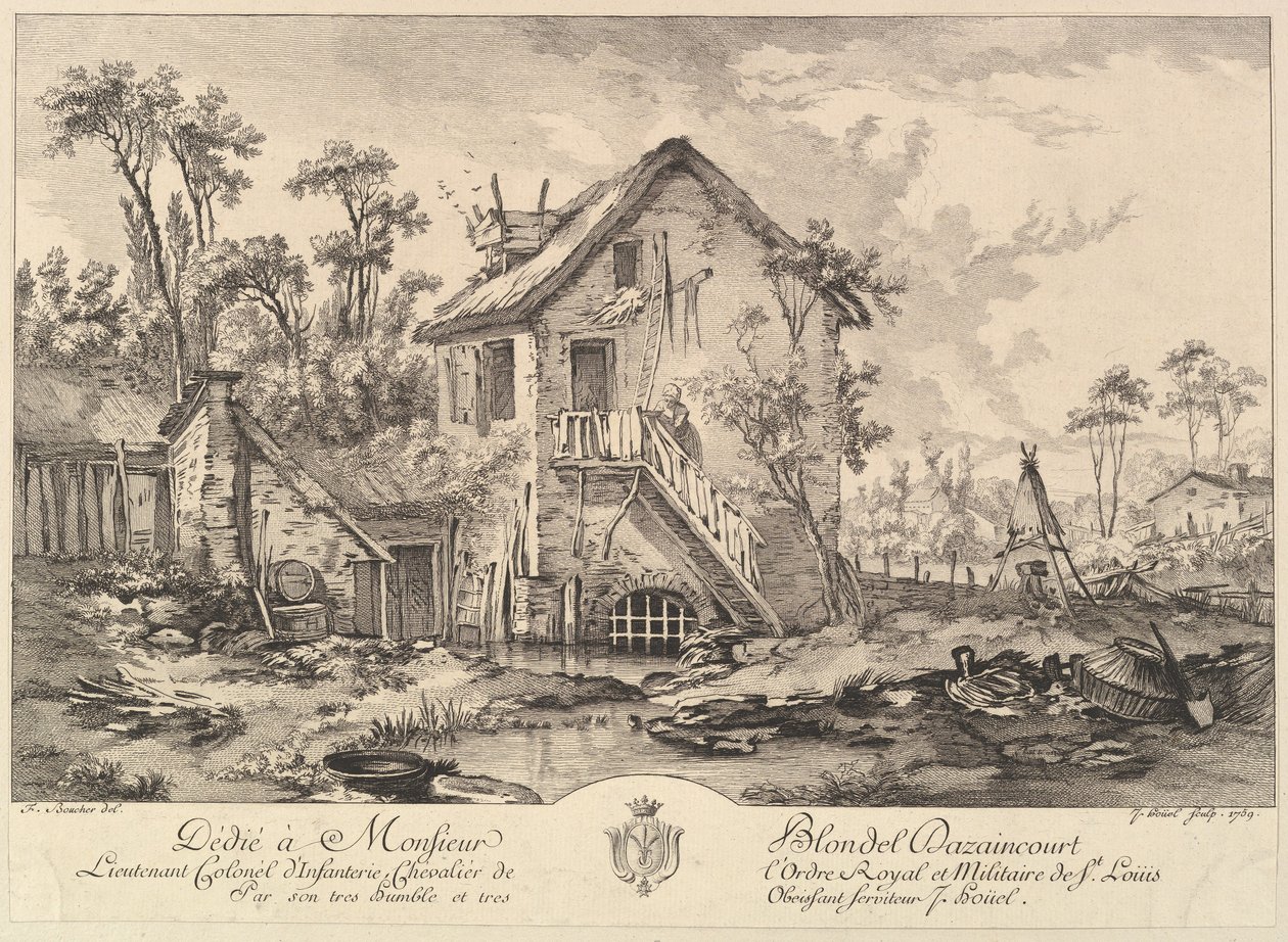Landschaft, 1759 von Jean Pierre Houel