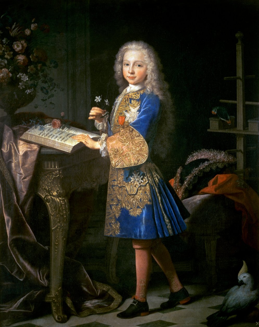 Porträt von Charles von Bourbon von Jean Ranc