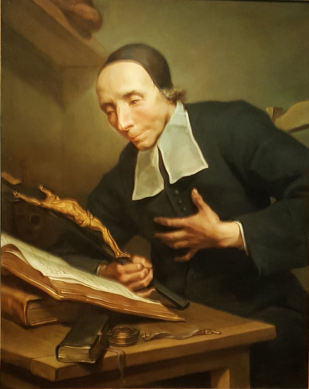 Der Abt Tournus (1672-1733) im Gebet von Jean Restout