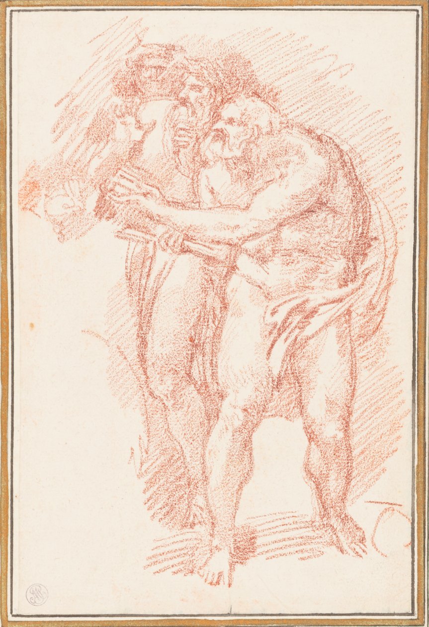 Figuren aus dem Jüngsten Gericht von Jean Robert Ango