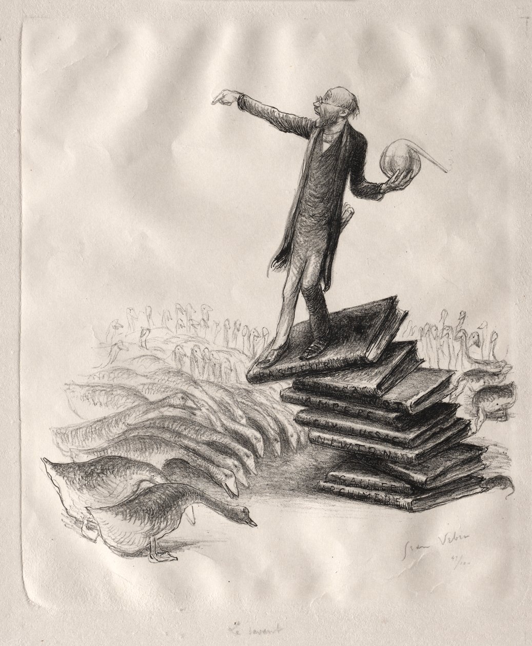 Der Gelehrte von Jean Veber