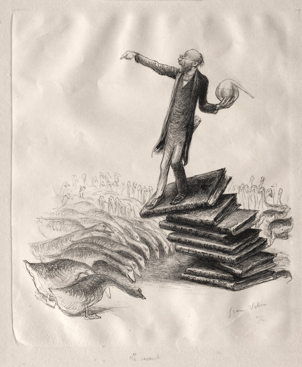 Der Gelehrte von Jean Veber