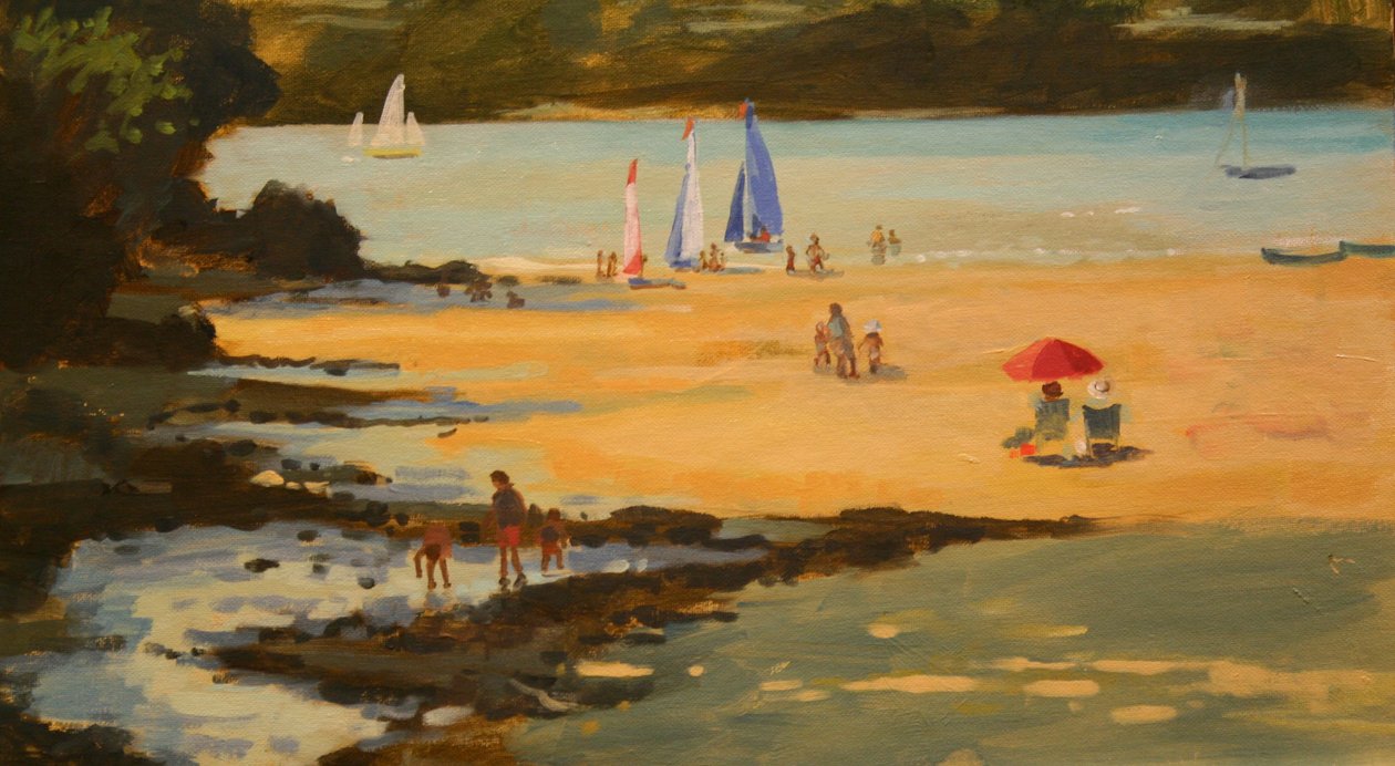Salcombe - Millbay, 2011 von Jennifer Wright