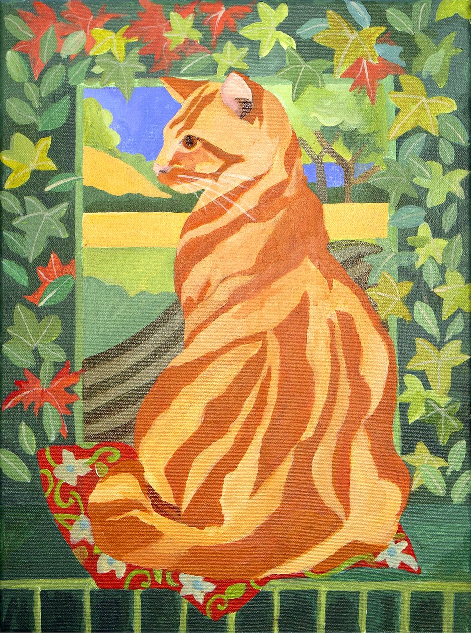 Katze 1, 2014 von Jennifer Abbott