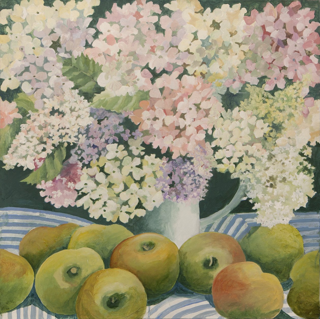 Hortensien und Kochäpfel von Jennifer Abbott