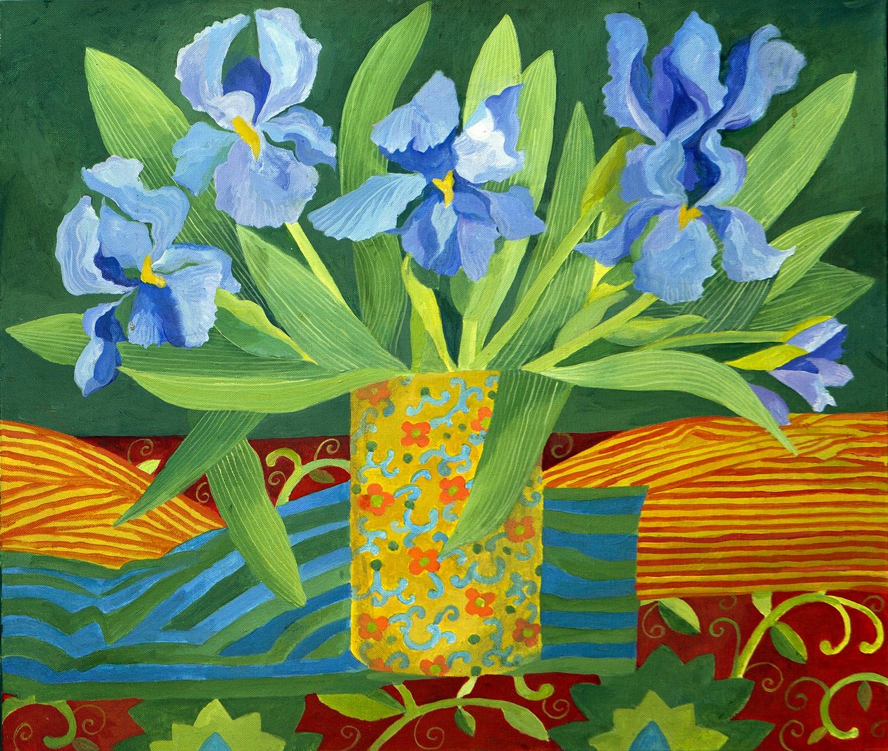Iris, 2014 von Jennifer Abbott