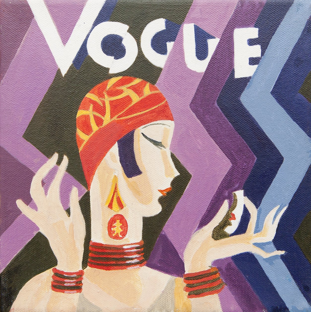 Vogue Cover von Jennifer Abbott
