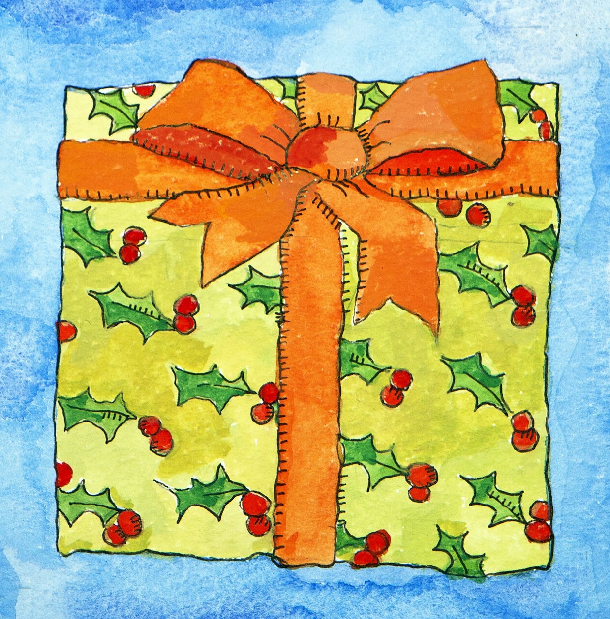 Verpacktes Geschenk, 2011 von Jennifer Abbott