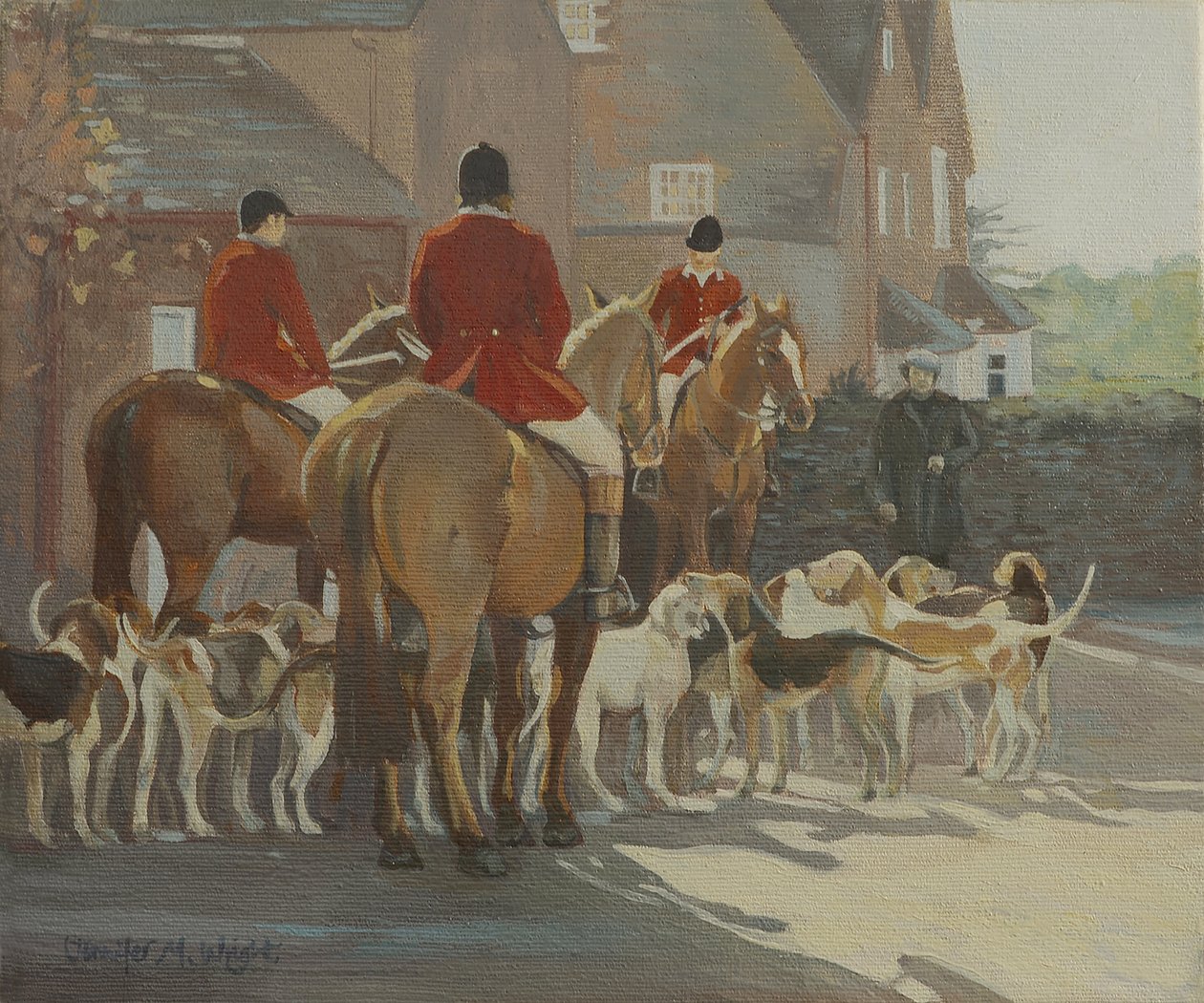 Das Jagdtreffen von Jennifer Wright
