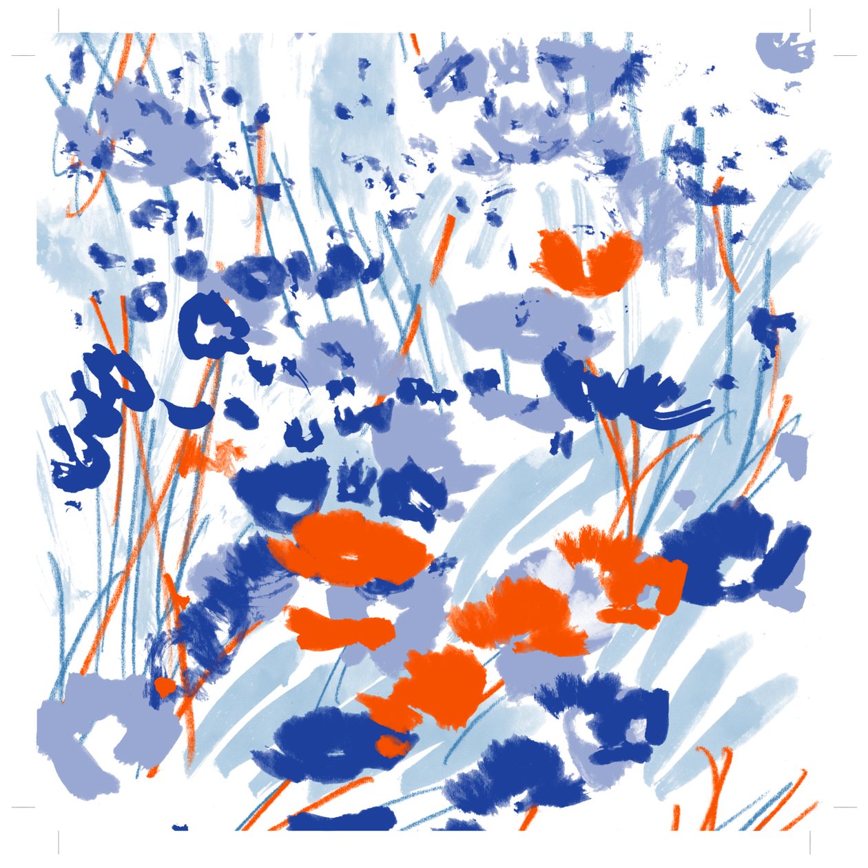 Blumenwiese von Jenny Frean