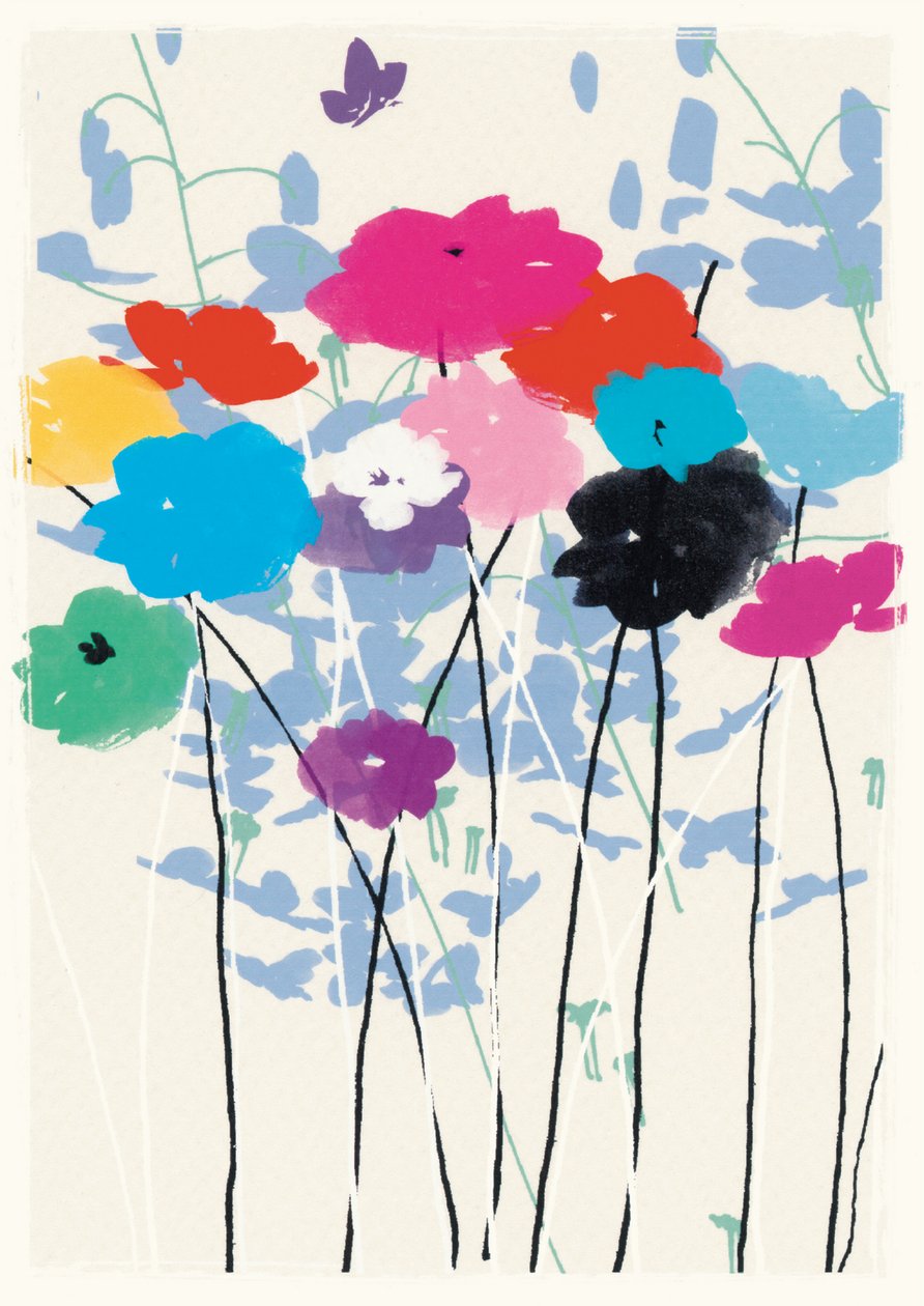 Bunte Wiese (Standard), 2015 von Jenny Frean