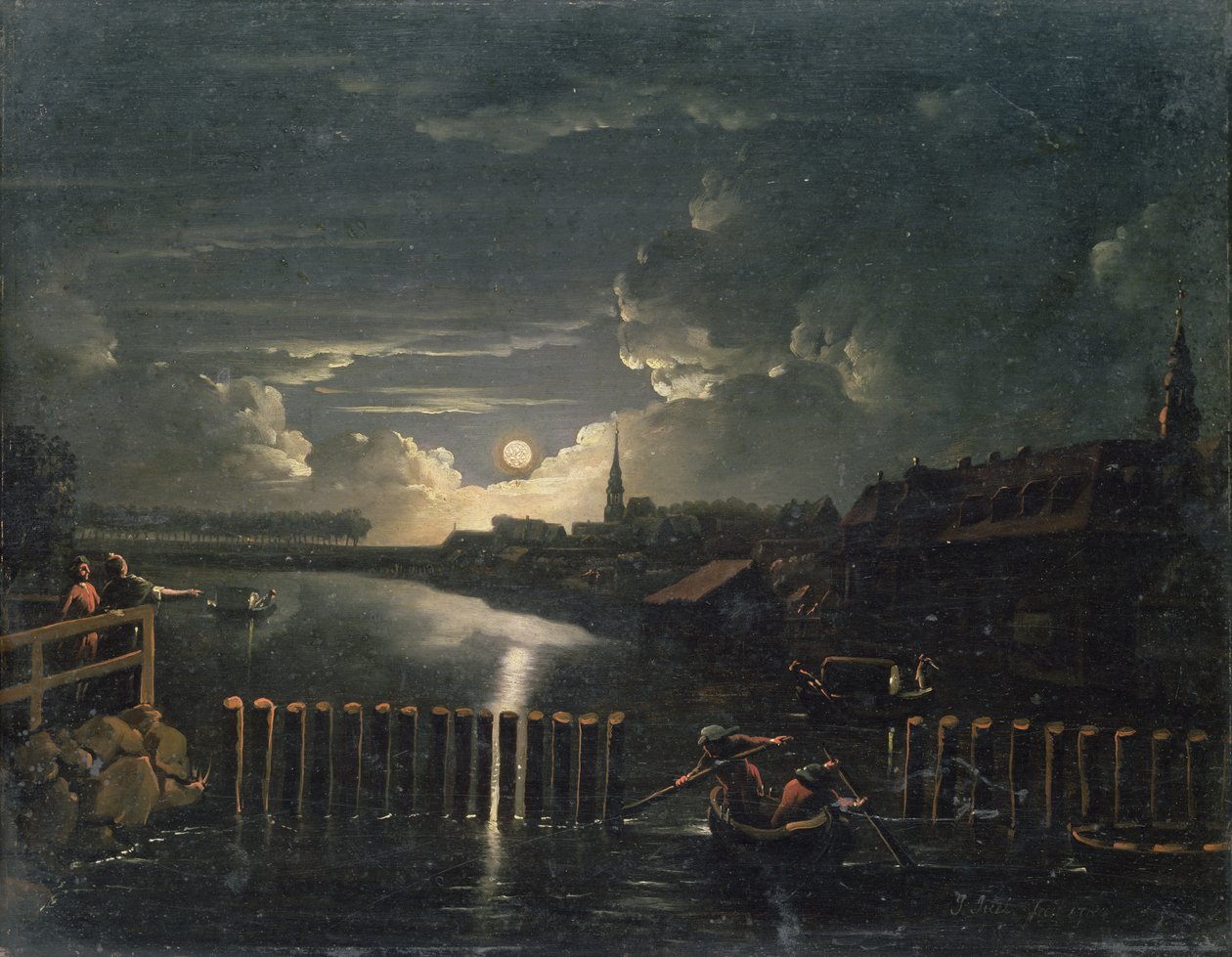 Binnenalster, 1764 von Jens Juel