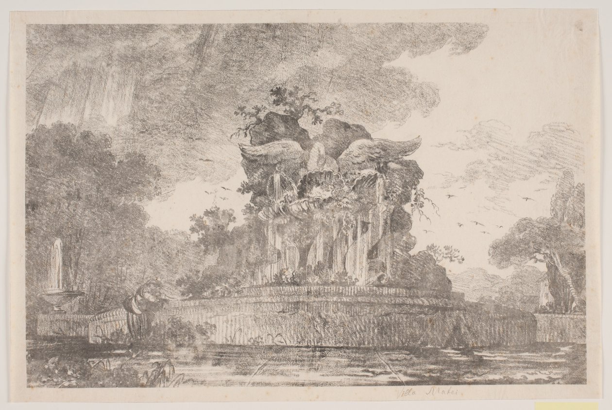 Brunnen mit Muschelschalen von Jens Petersen Lund