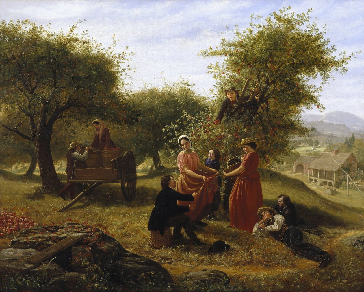 Apfelsammlung von Jerome Thompson