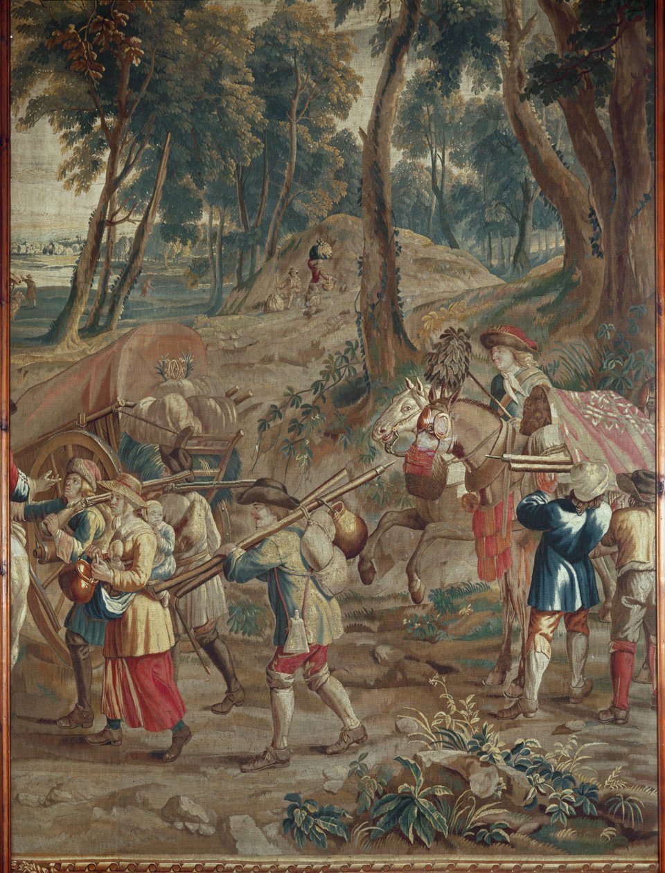 Ein Militärkonvoi von Jerome Le Clerc