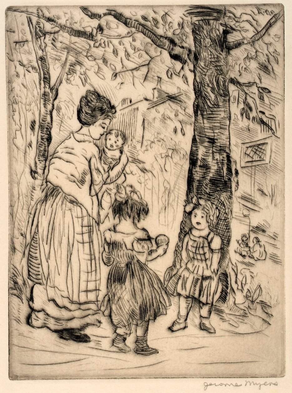 Frühling von Jerome Myers