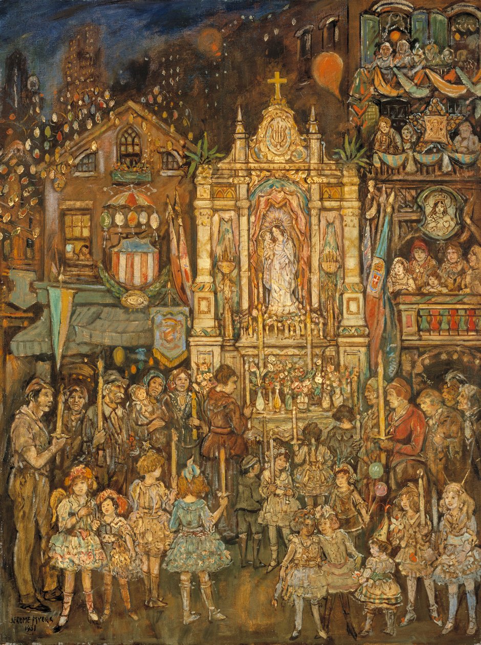 Straßenschrein, 1931 von Jerome Myers