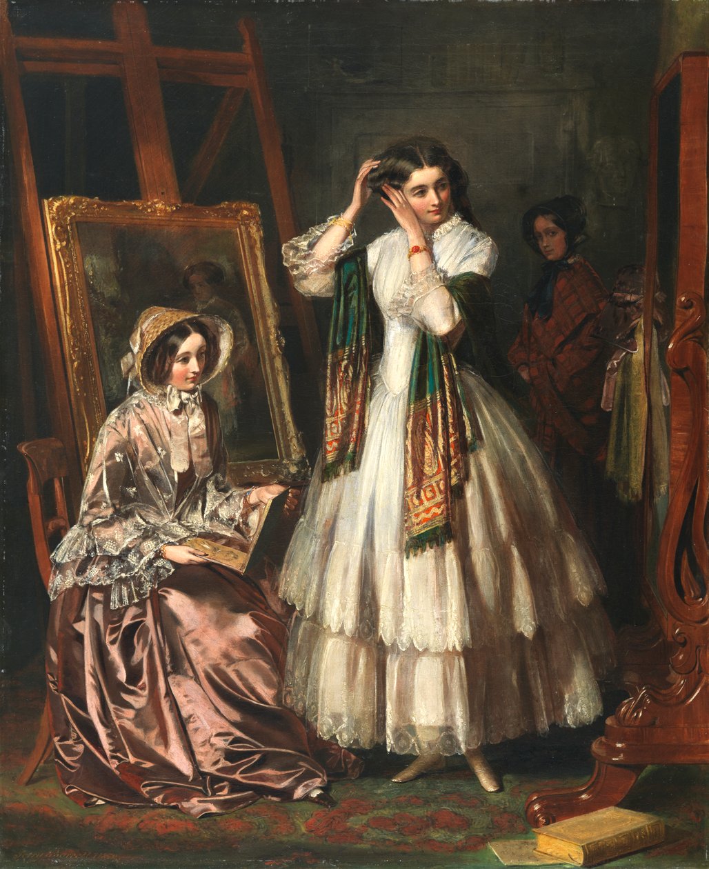 Der Vorabend der Hochzeit, 1852 von Jerry Barrett