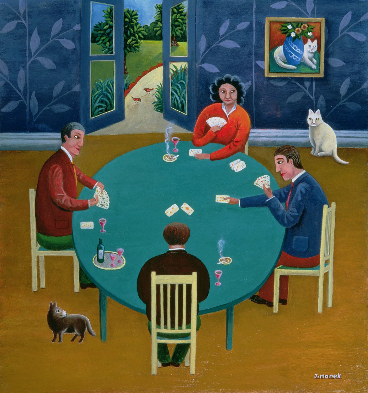 Kartenspiel von Jerzy Marek