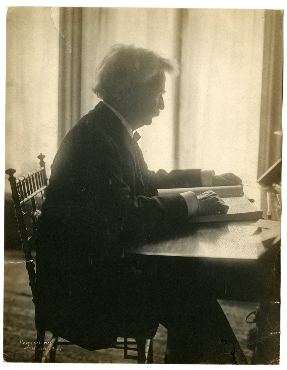 Mark Twain von Jessie Tarbox Beals