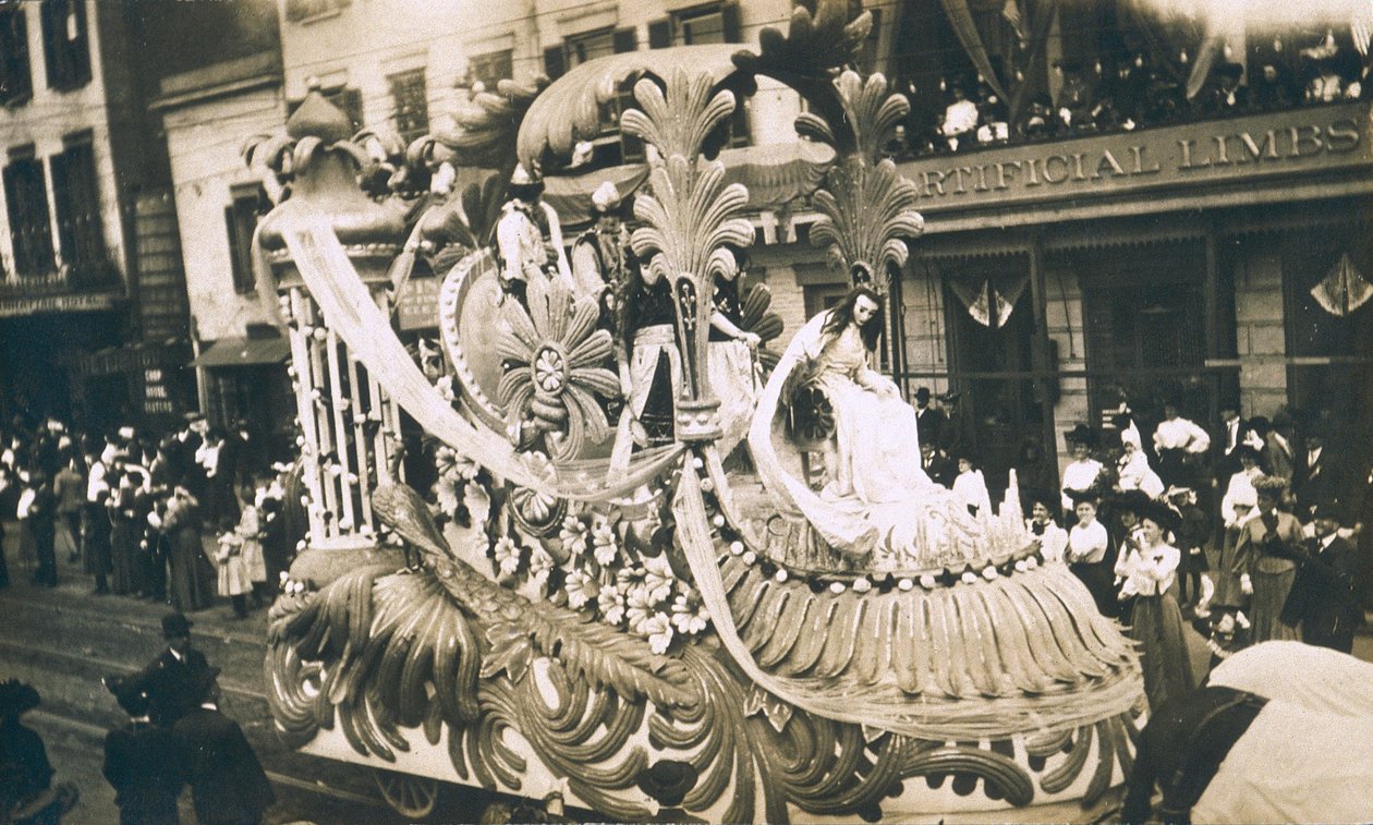 New Orleans, Mardi Gras, um 1905 von Jessie Tarbox Beals