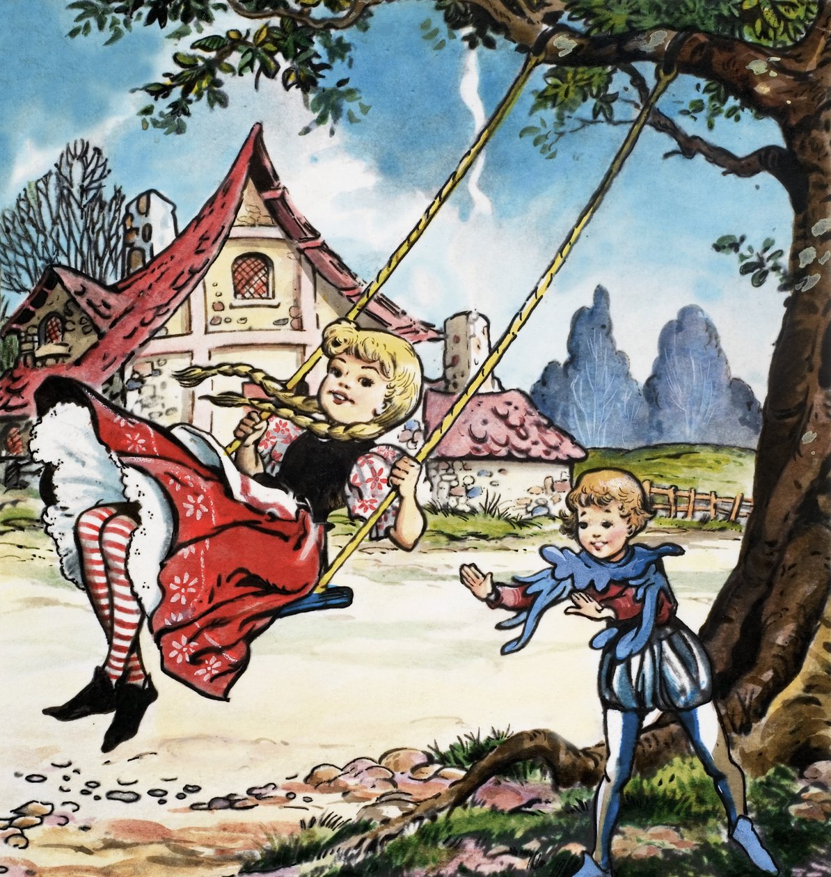 Die Kinder im Wald von Jesus Blasco