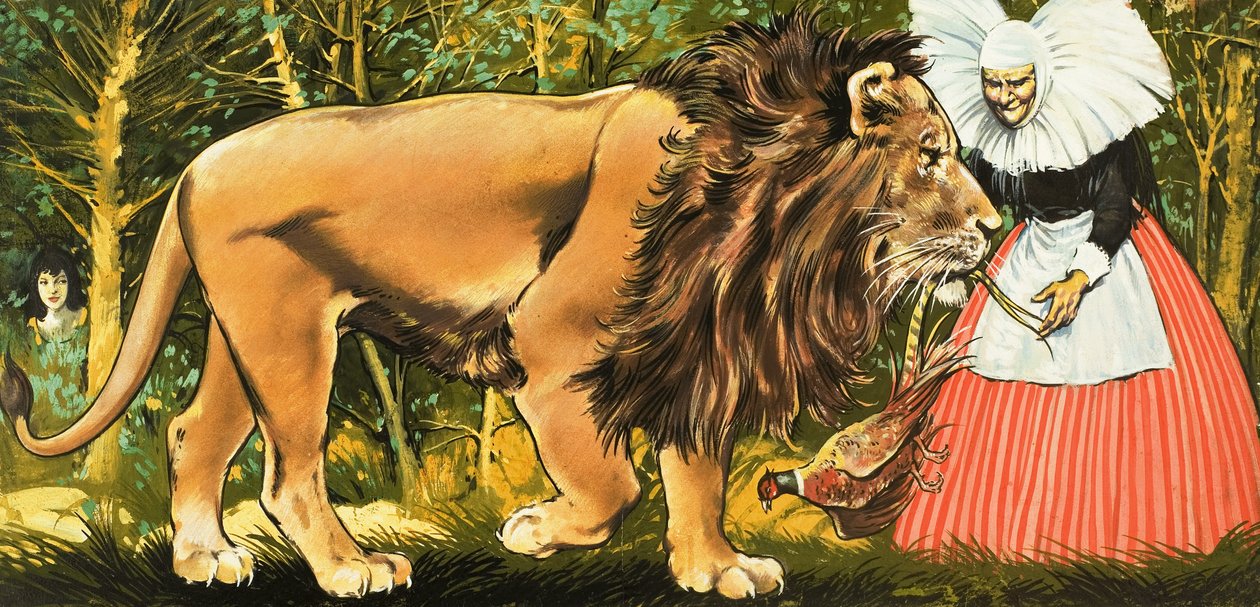 Der verzauberte Löwe von Jesus Blasco