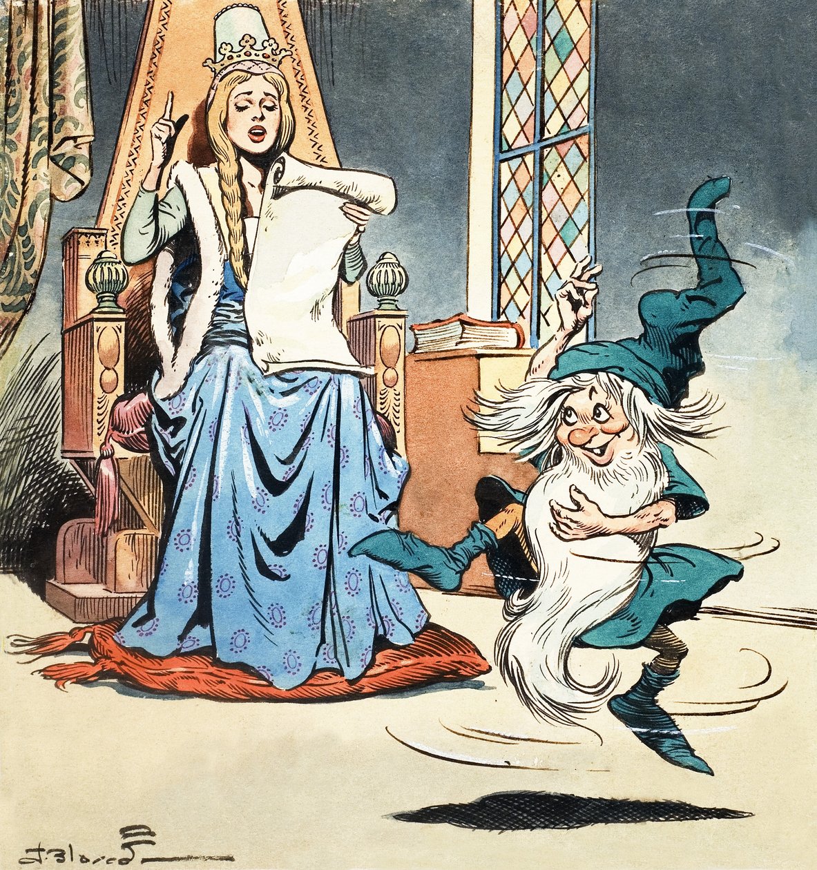 Die Geschichte von Rumpelstilzchen von Jesus Blasco