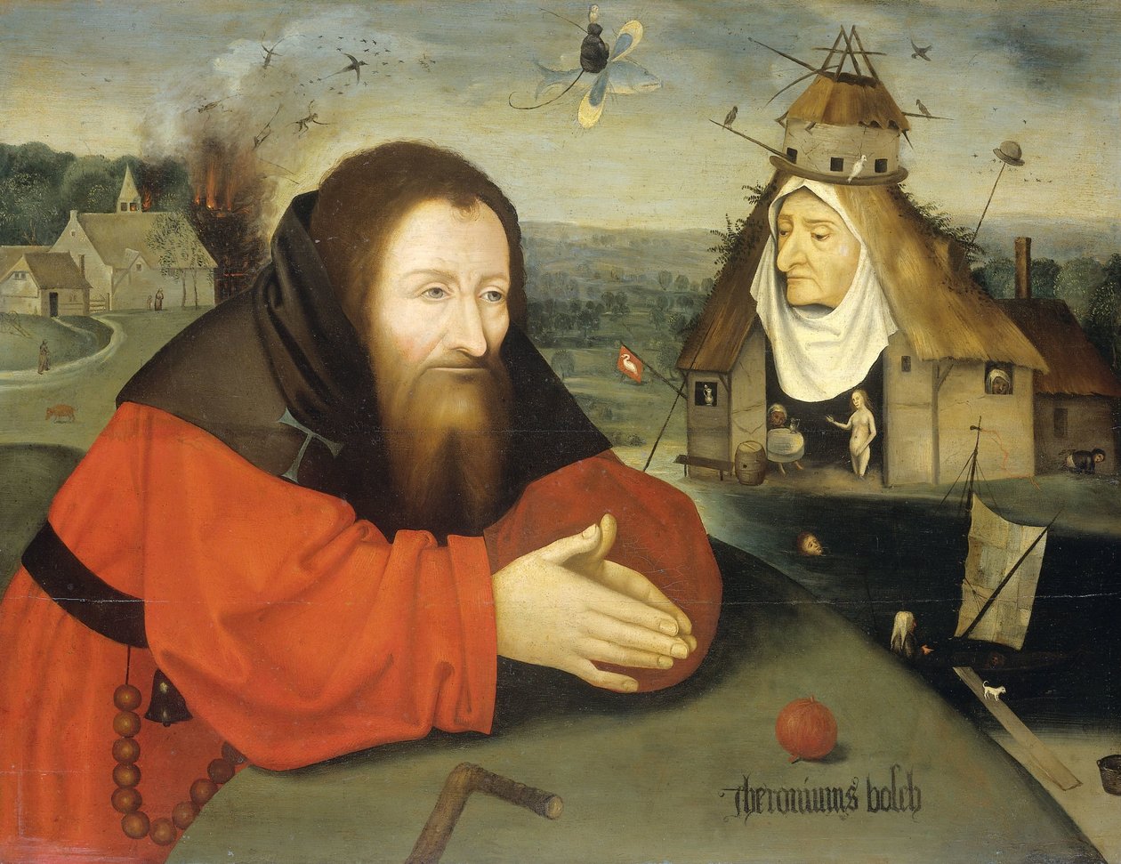 Die Versuchung des heiligen Antonius von Jheronimus Bosch (manner of)