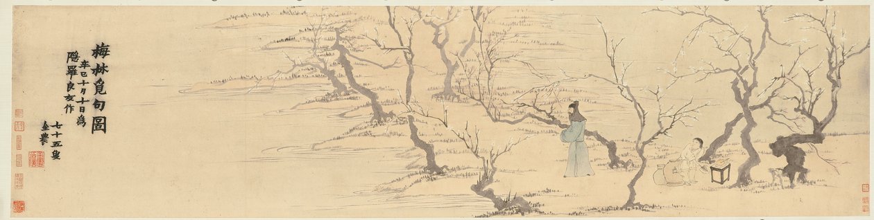 Inspiration suchen unter den Pflaumenblüten von Jin Nong