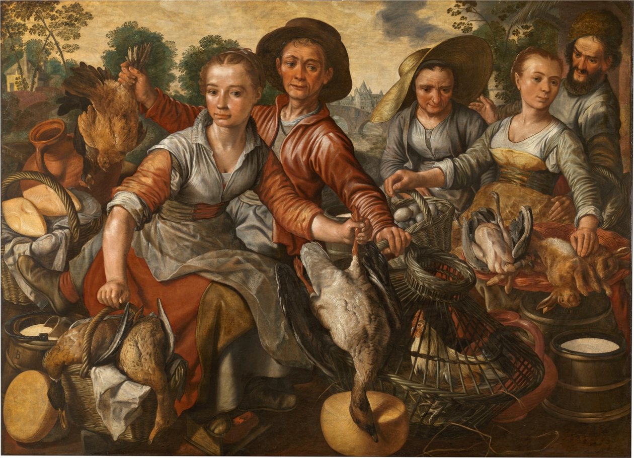 Ein Markt von Joachim Beuckelaer