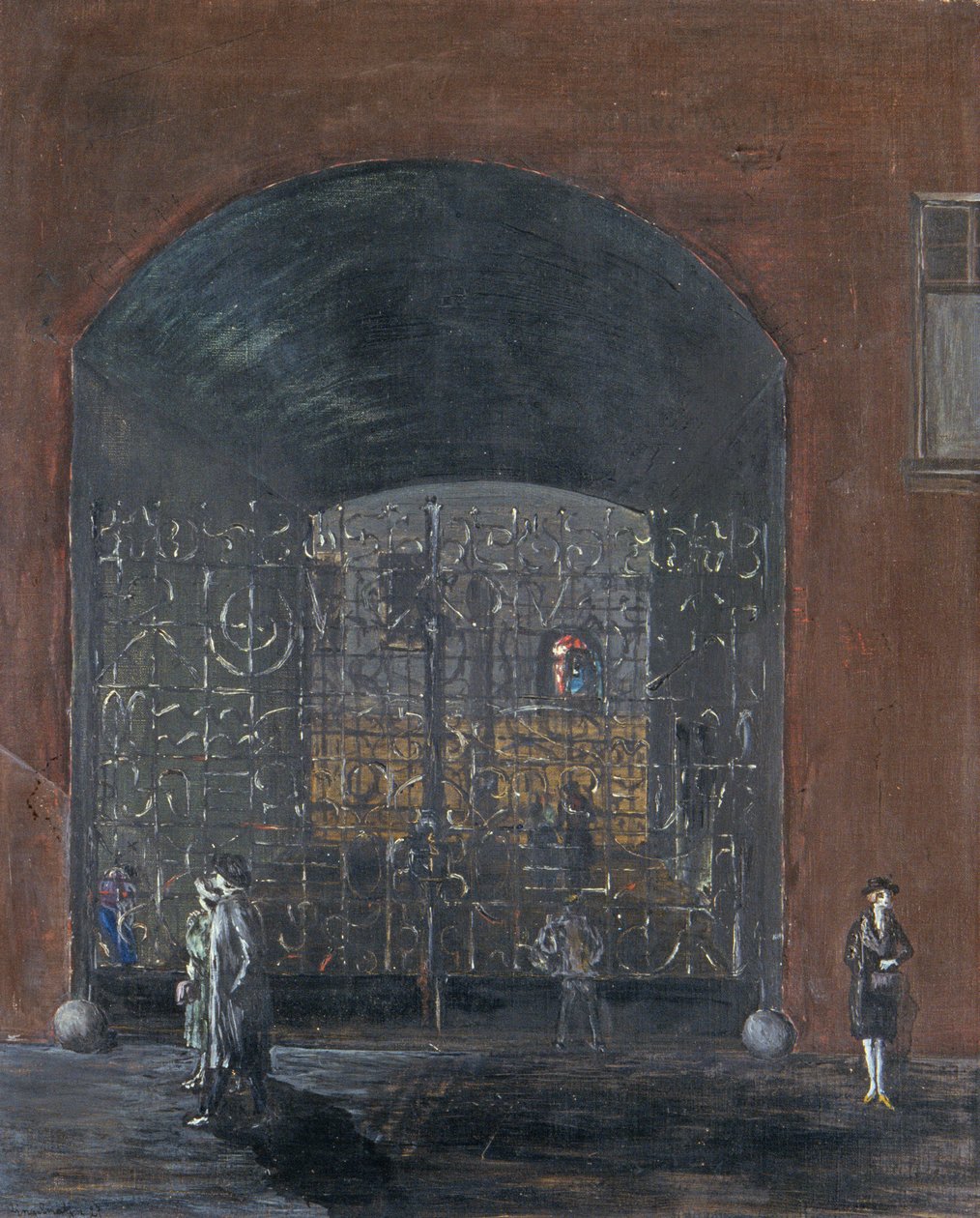 Straßenszene von Joachim Ringelnatz