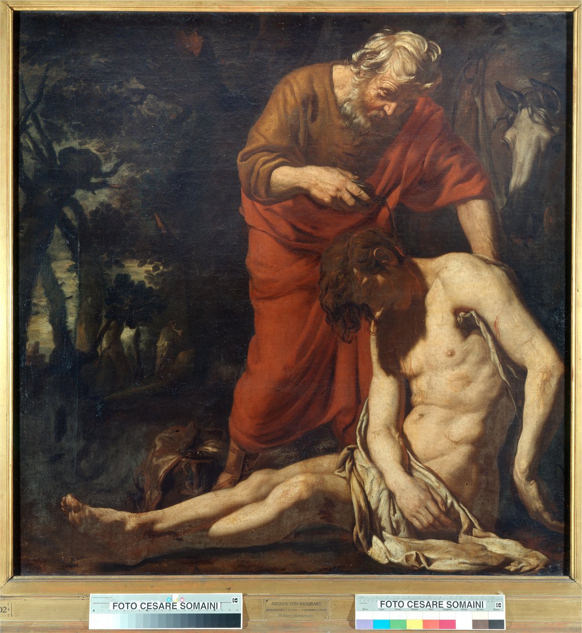 Der gute Samariter von Joachim von Sandrart