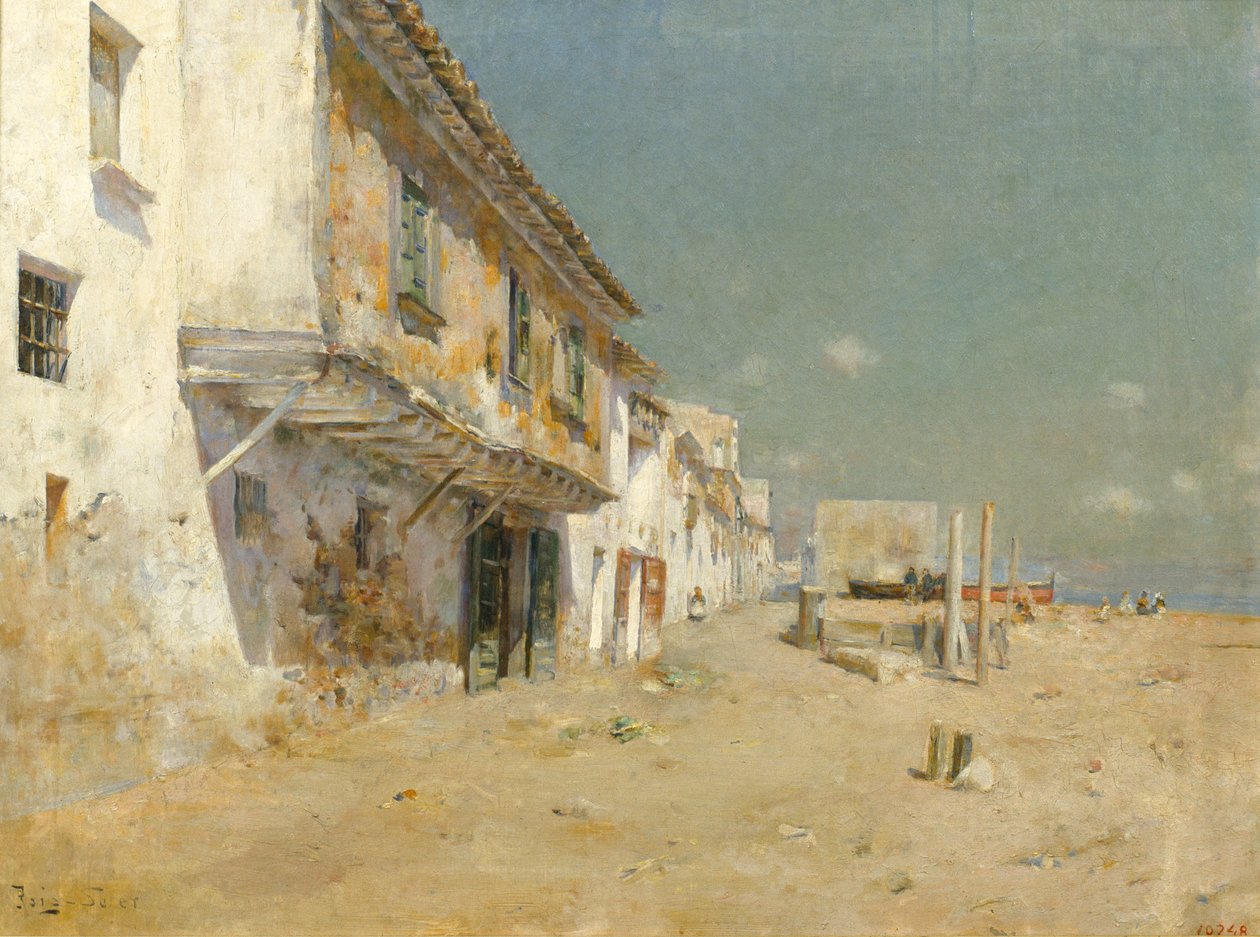 Strand von Blanes von Joan Roig i Soler