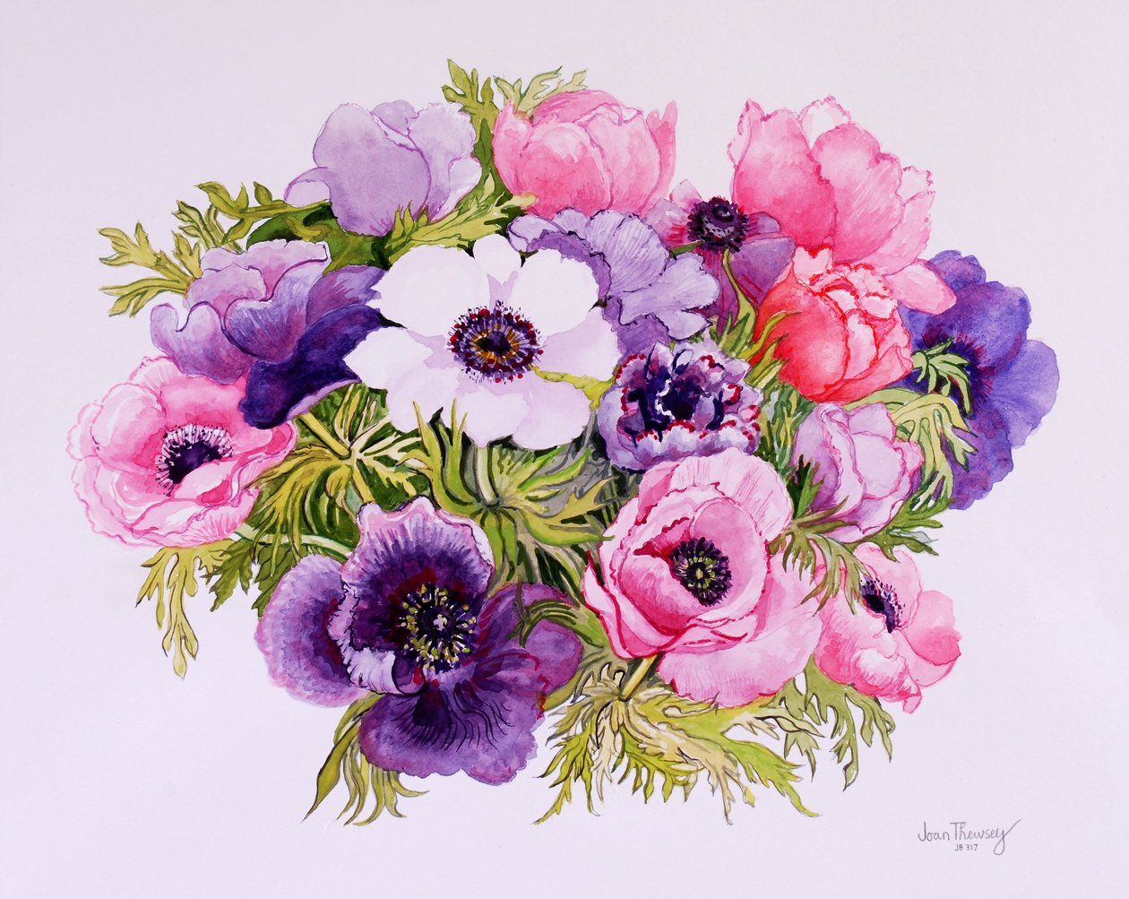 Anemonen von Joan Thewsey