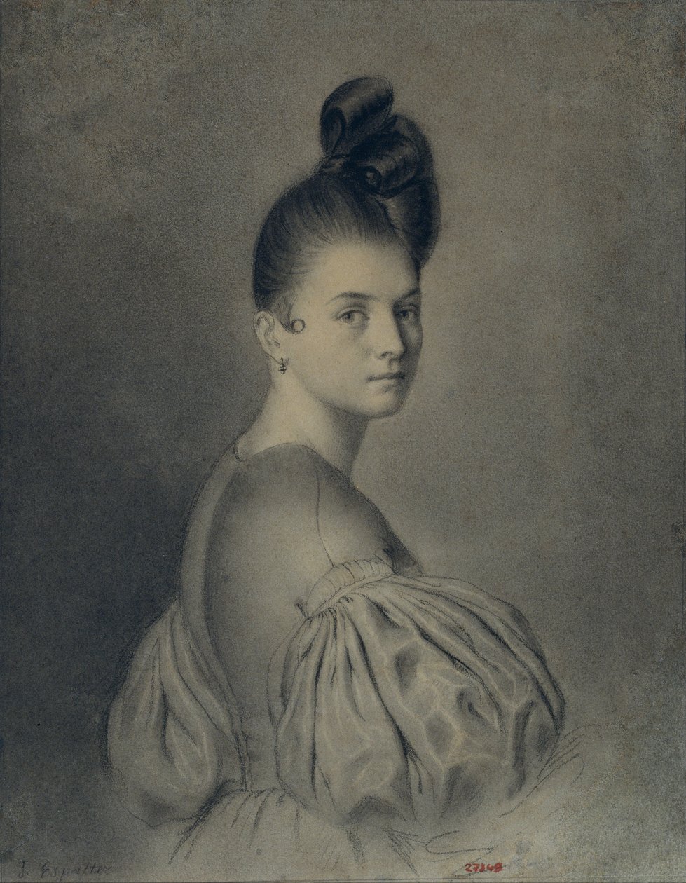 Porträt einer Dame von Joaquim Espalter