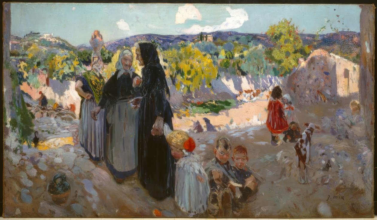 Das Geplauder von Joaquim Mir i Trinxet