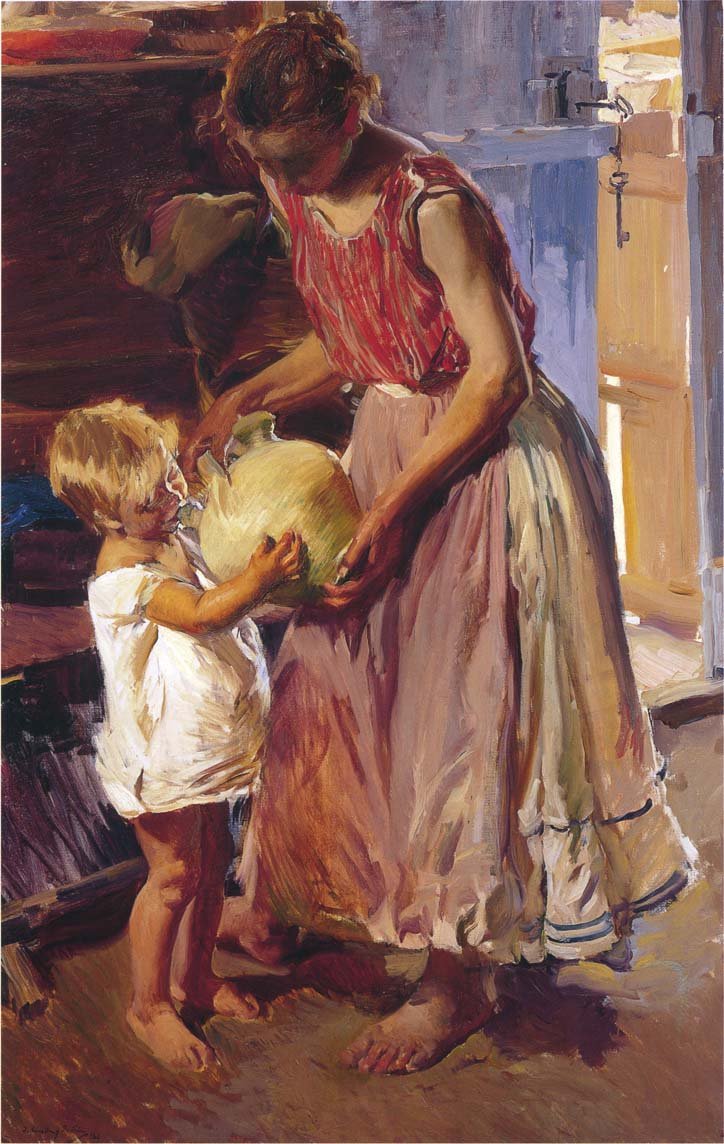 Der Trinkkrug von Joaquín Sorolla