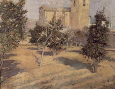 Der Garten des Priesters von Joaquin Mir Trinxet