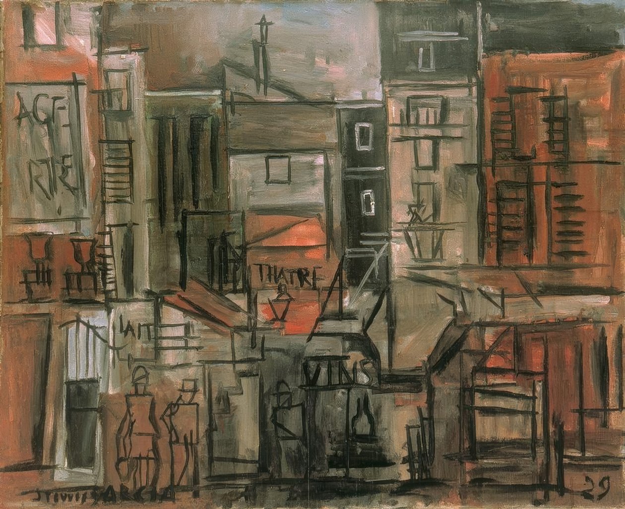 Ohne Titel von Joaquín Torres García