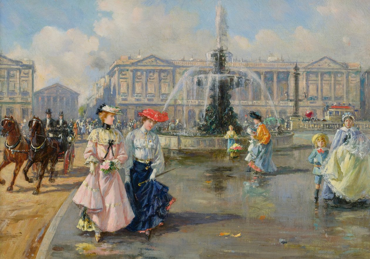 Place de la Concorde von Joaquín Pallarés Allustante