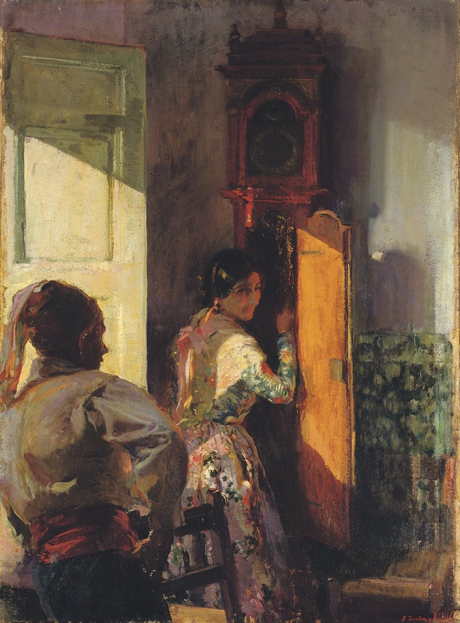 Aufziehen von Joaquín Sorolla