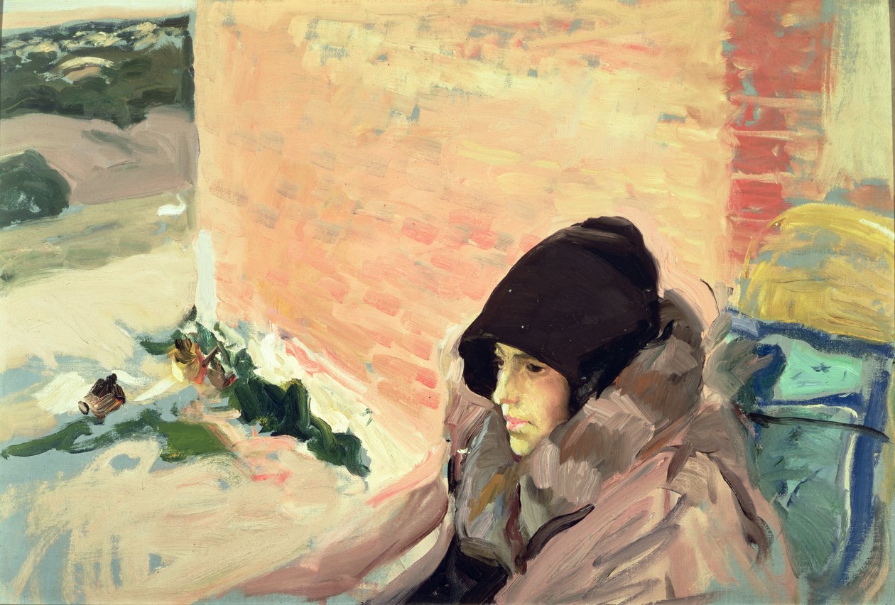 Porträt von Maria Genesung von Joaquín Sorolla