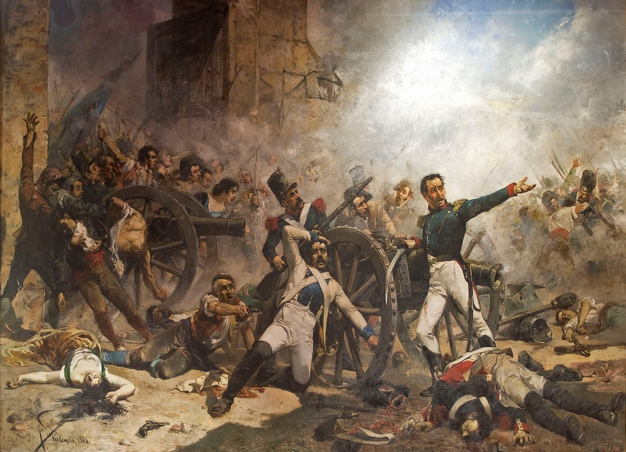 Der Tod von Pedro Velarde y Santillán von Joaquín Sorolla