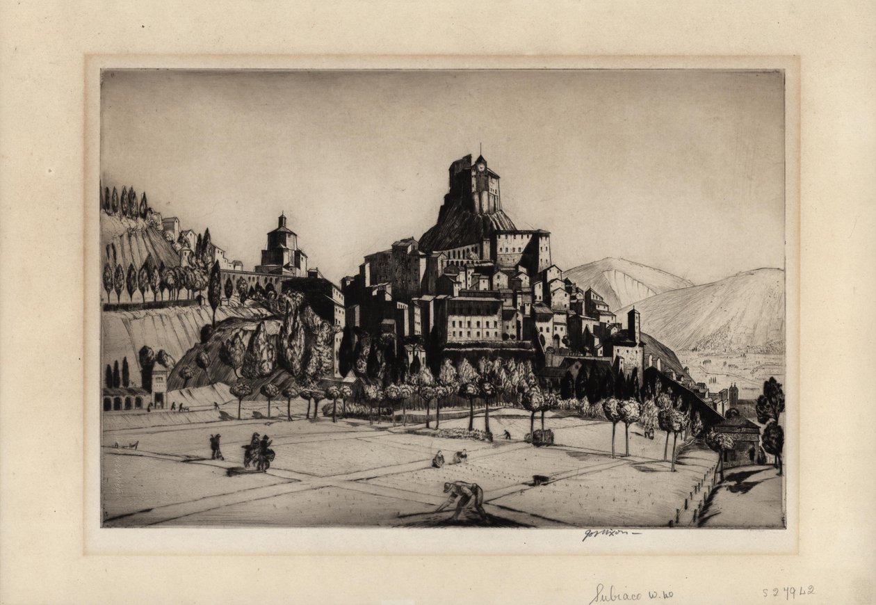 Subiaco, 1926 von Job Nixon