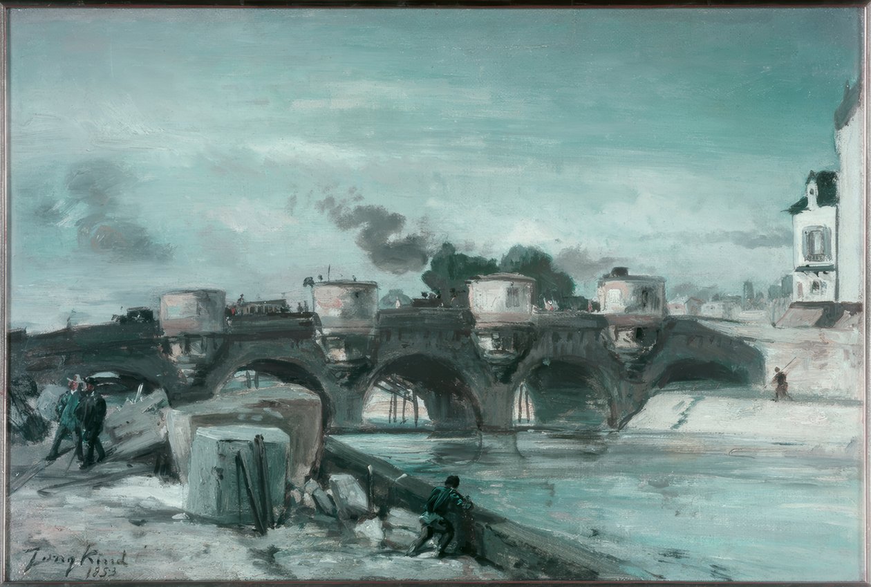 Paris, Pont Neuf von Johan Barthold Jongkind
