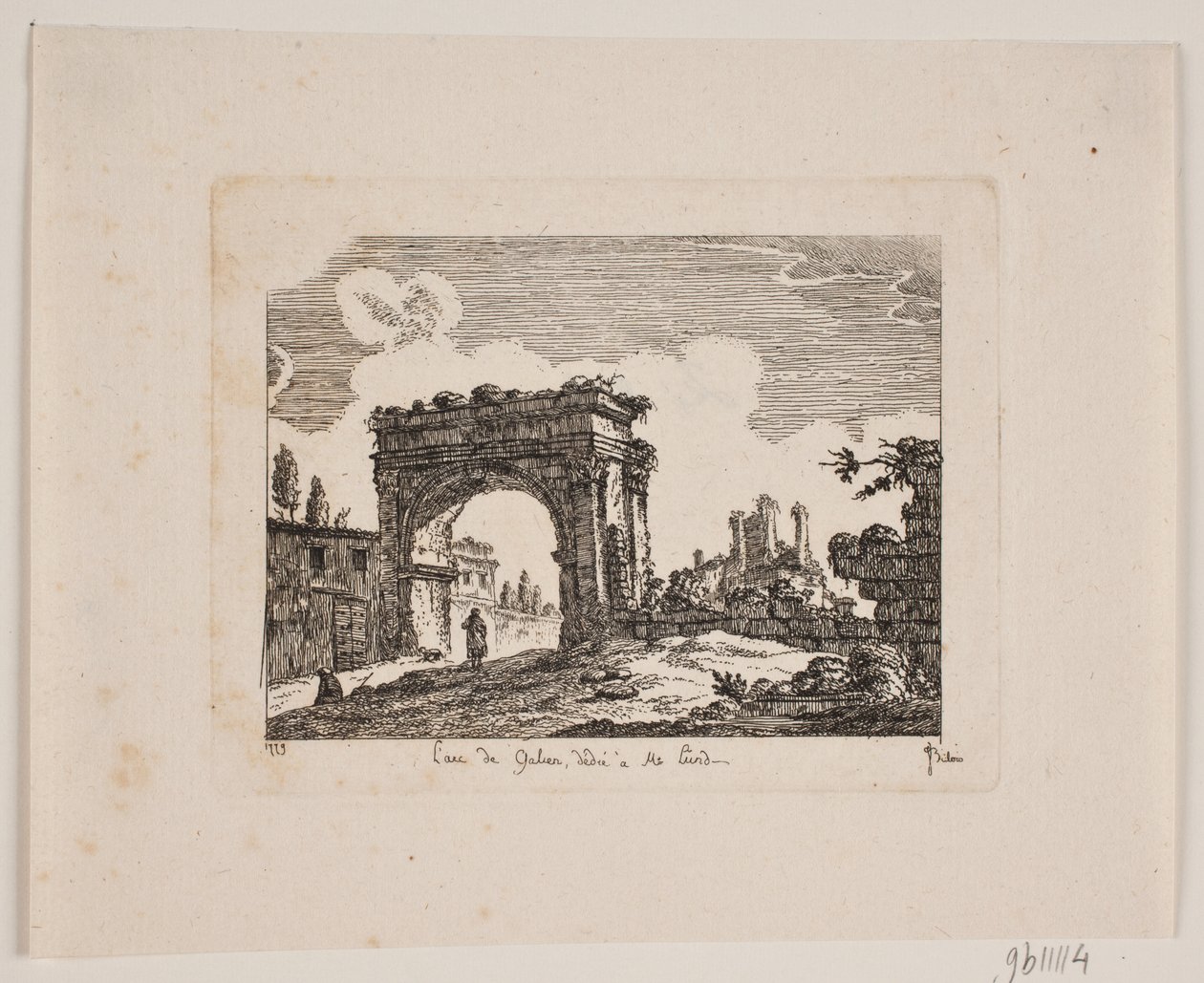 Römische Ruinen von Johan Bülow