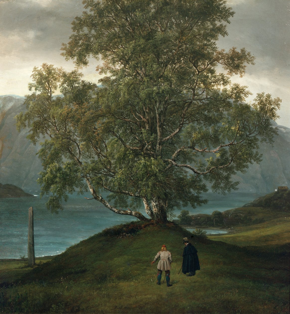 Slindre Birke von Johan Christian Dahl