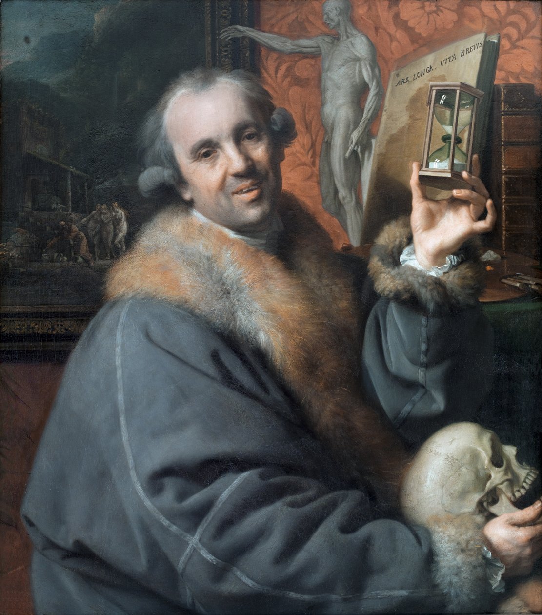 Selbstporträt, ca. 1776 von Johan Joseph Zoffany