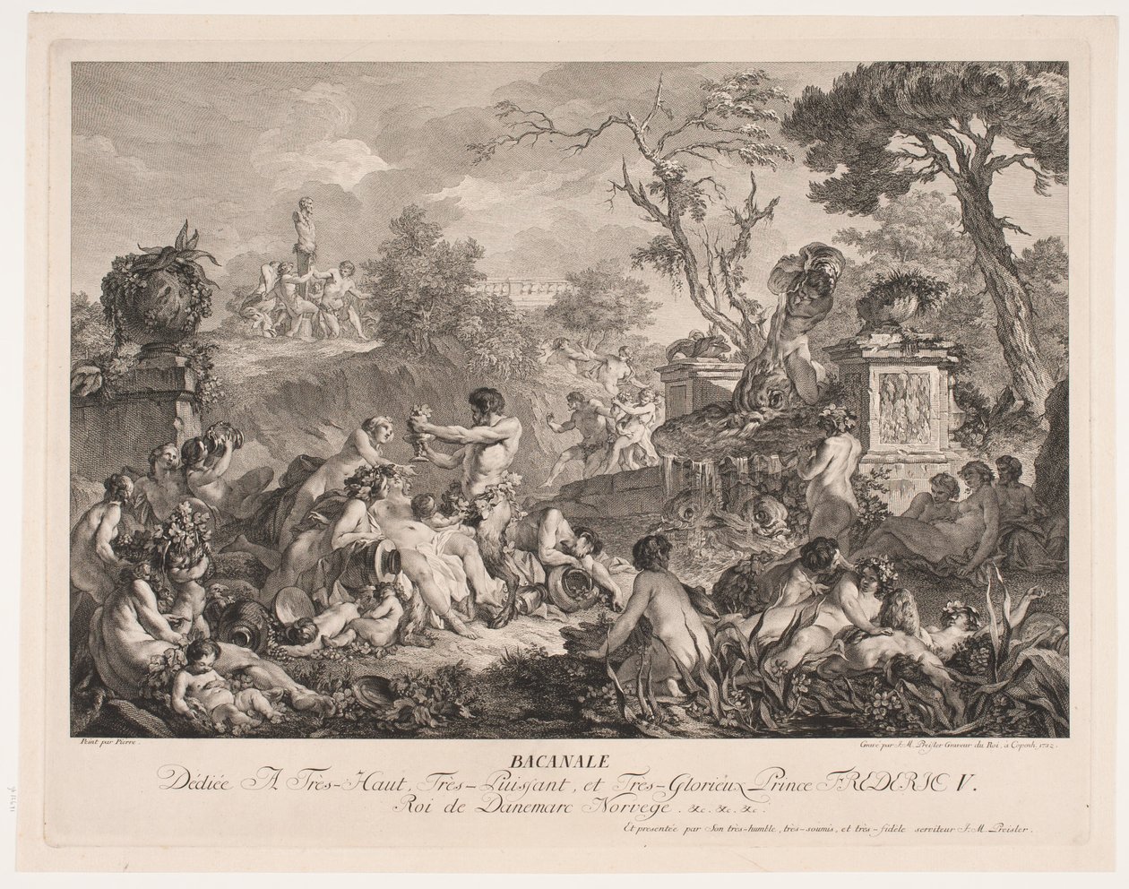 Bacchanal von Johan Martin Preisler